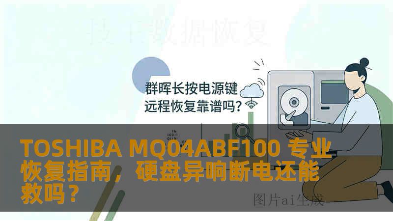 TOSHIBA MQ04ABF100 专业恢复指南，硬盘异响断电还能救吗？