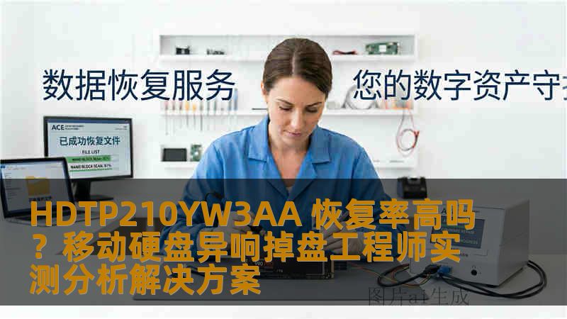 HDTP210YW3AA 恢复率高吗？移动硬盘异响掉盘工程师实测分析解决方案