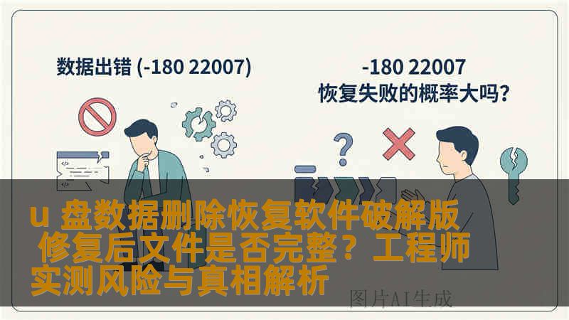 u 盘数据删除恢复软件破解版 修复后文件是否完整？工程师实测风险与真相解析