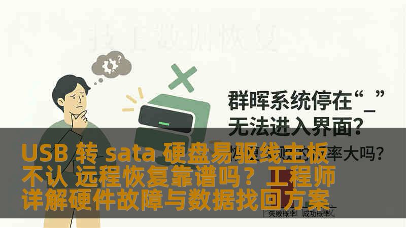 USB 转 sata 硬盘易驱线主板不认 远程恢复靠谱吗？工程师详解硬件故障与数据找回方案