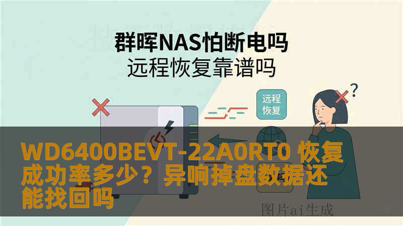 WD6400BEVT-22A0RT0 恢复成功率多少？异响掉盘数据还能找回吗
