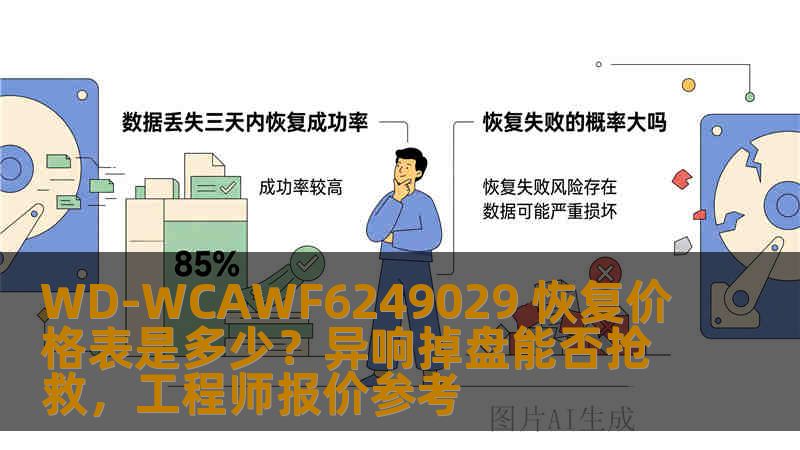 WD-WCAWF6249029 恢复价格表是多少？异响掉盘能否抢救，工程师报价参考