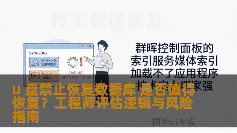 u 盘禁止恢复数据库 是否值得恢复？工程师评估逻辑与风险指南