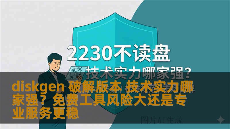 diskgen 破解版本 技术实力哪家强？免费工具风险大还是专业服务更稳