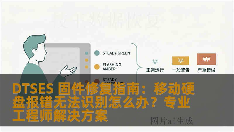 DTSES 固件修复指南：移动硬盘报错无法识别怎么办？专业工程师解决方案