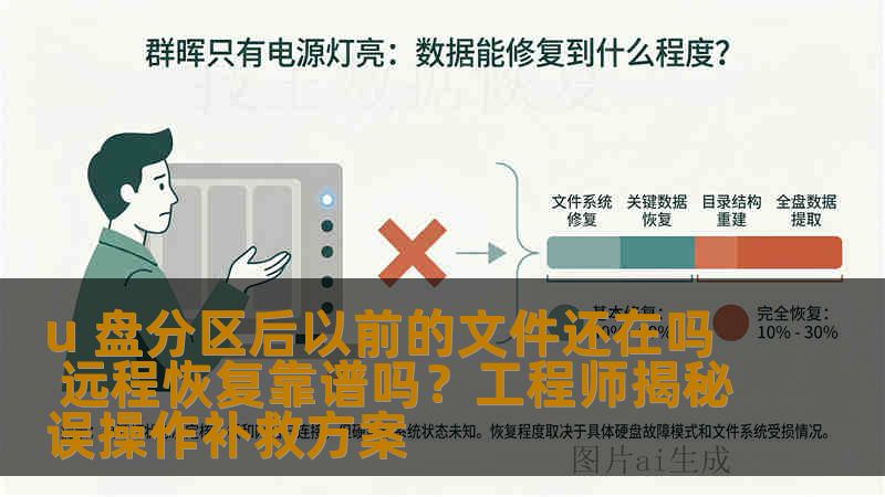 u 盘分区后以前的文件还在吗 远程恢复靠谱吗？工程师揭秘误操作补救方案