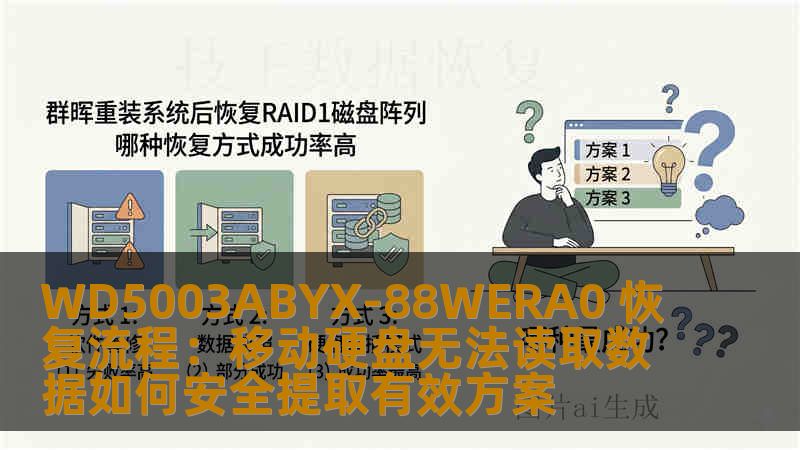 WD5003ABYX-88WERA0 恢复流程：移动硬盘无法读取数据如何安全提取有效方案