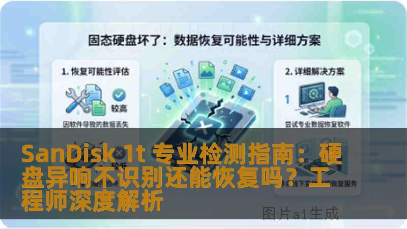 SanDisk 1t 专业检测指南：硬盘异响不识别还能恢复吗？工程师深度解析