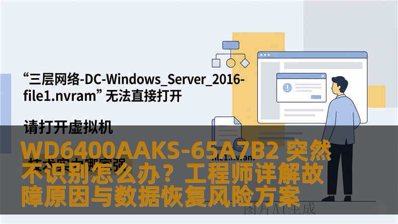 WD6400AAKS-65A7B2 突然不识别怎么办？工程师详解故障原因与数据恢复风险方案