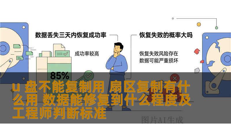 u 盘不能复制用 扇区复制有什么用 数据能修复到什么程度及工程师判断标准