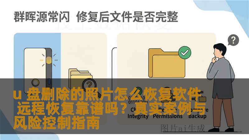 u 盘删除的照片怎么恢复软件 远程恢复靠谱吗？真实案例与风险控制指南