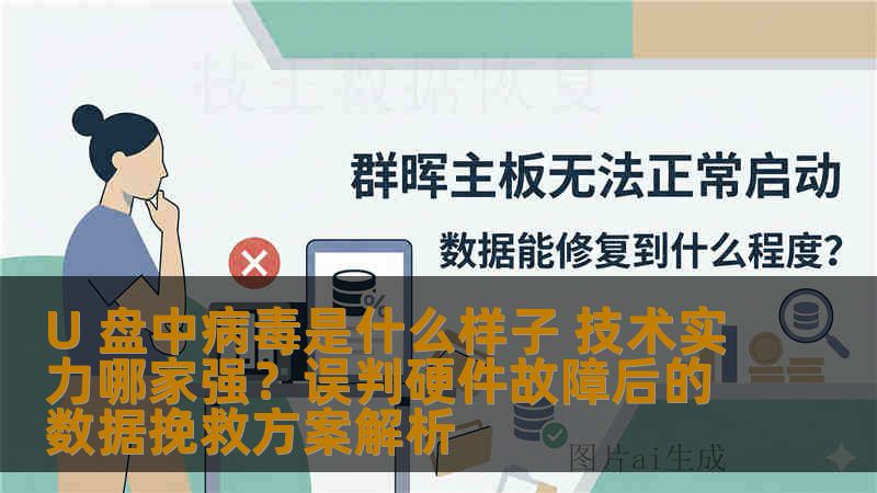 U 盘中病毒是什么样子 技术实力哪家强？误判硬件故障后的数据挽救方案解析