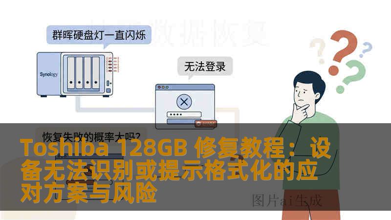 Toshiba 128GB 修复教程：设备无法识别或提示格式化的应对方案与风险
