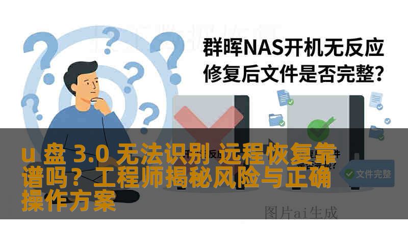 u 盘 3.0 无法识别 远程恢复靠谱吗？工程师揭秘风险与正确操作方案