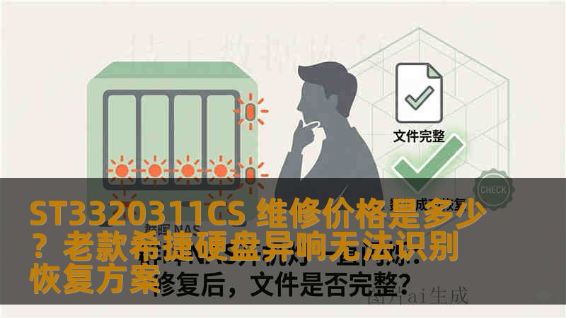 ST3320311CS 维修价格是多少？老款希捷硬盘异响无法识别恢复方案