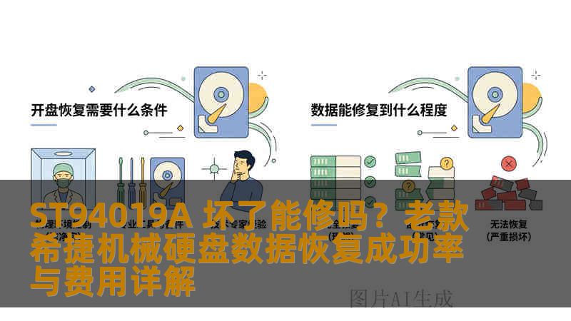 ST94019A 坏了能修吗？老款希捷机械硬盘数据恢复成功率与费用详解