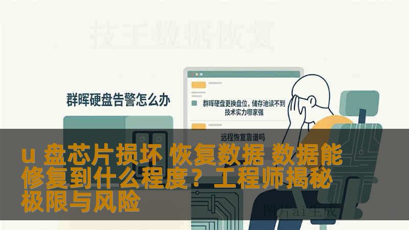 u 盘芯片损坏 恢复数据 数据能修复到什么程度？工程师揭秘极限与风险
