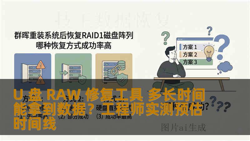 U 盘 RAW 修复工具 多长时间能拿到数据？工程师实测预估时间线