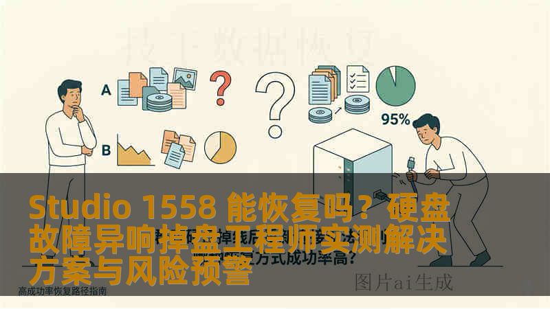 Studio 1558 能恢复吗？硬盘故障异响掉盘工程师实测解决方案与风险预警