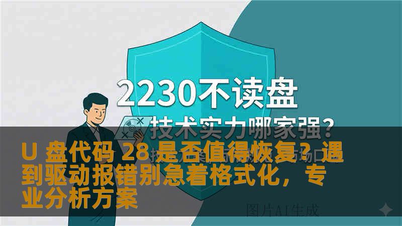 U 盘代码 28 是否值得恢复？遇到驱动报错别急着格式化，专业分析方案