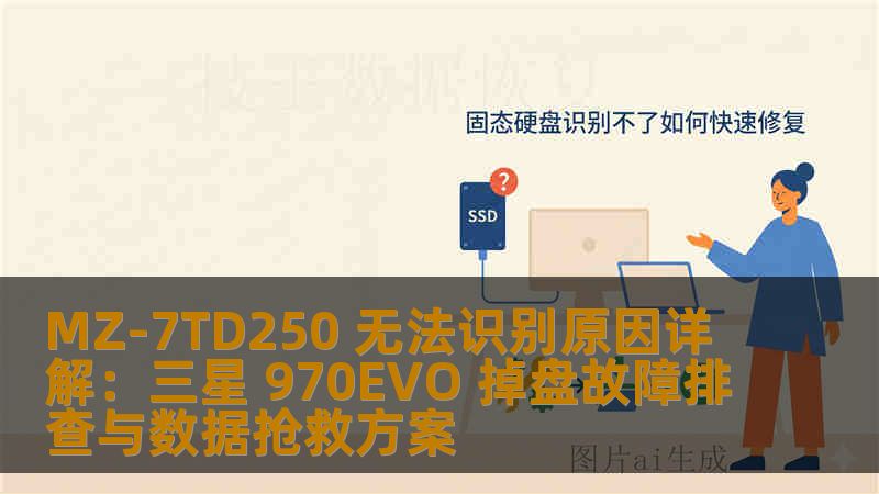 MZ-7TD250 无法识别原因详解：三星 970EVO 掉盘故障排查与数据抢救方案