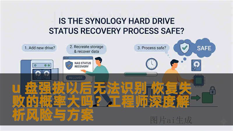 u 盘强拔以后无法识别 恢复失败的概率大吗？工程师深度解析风险与方案