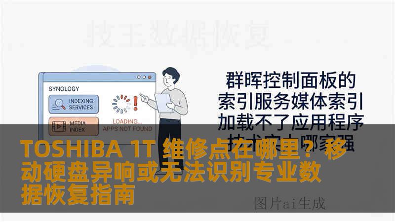 TOSHIBA 1T 维修点在哪里？移动硬盘异响或无法识别专业数据恢复指南