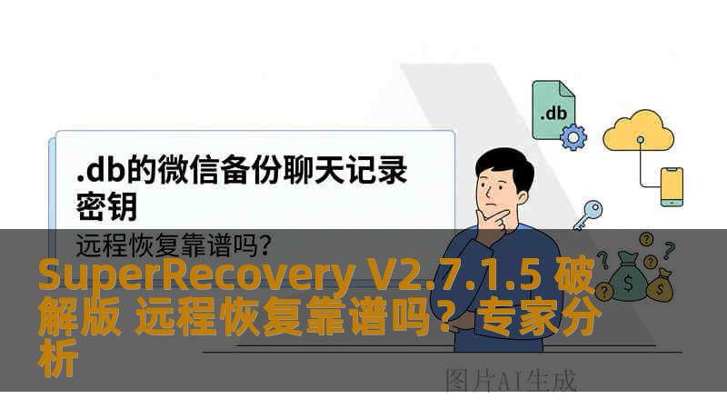 SuperRecovery V2.7.1.5 破解版 远程恢复靠谱吗？专家分析