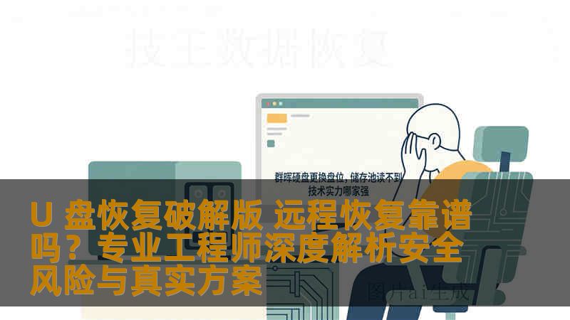 U 盘恢复破解版 远程恢复靠谱吗？专业工程师深度解析安全风险与真实方案