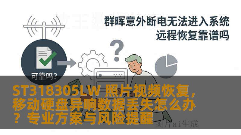 ST318305LW 照片视频恢复，移动硬盘异响数据丢失怎么办？专业方案与风险提醒