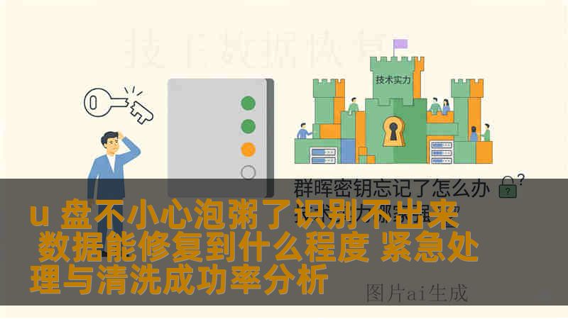 u 盘不小心泡粥了识别不出来 数据能修复到什么程度 紧急处理与清洗成功率分析
