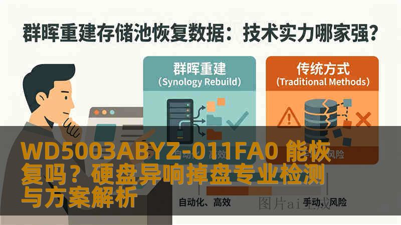 WD5003ABYZ-011FA0 能恢复吗？硬盘异响掉盘专业检测与方案解析