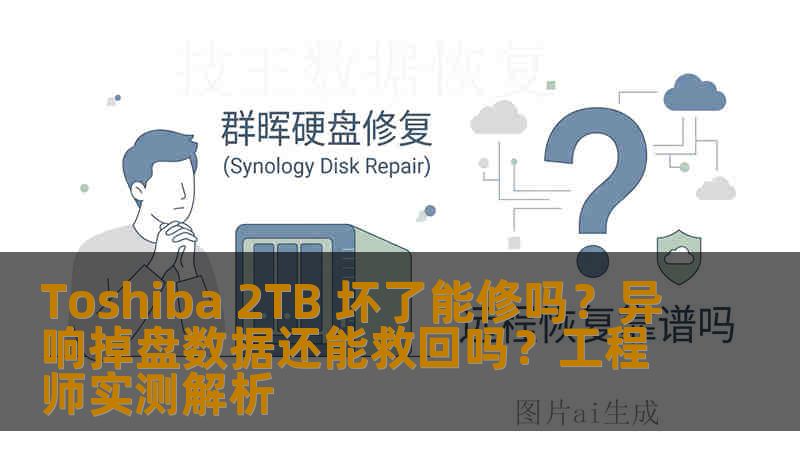 Toshiba 2TB 坏了能修吗？异响掉盘数据还能救回吗？工程师实测解析
