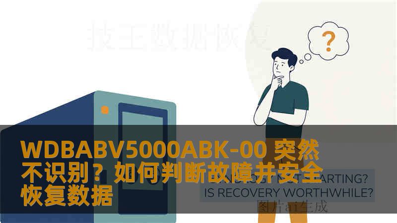 WDBABV5000ABK-00 突然不识别？如何判断故障并安全恢复数据