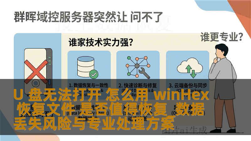 U 盘无法打开 怎么用 winHex 恢复文件 是否值得恢复_数据丢失风险与专业处理方案