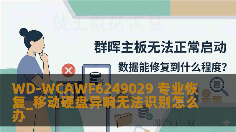 WD-WCAWF6249029 专业恢复_移动硬盘异响无法识别怎么办