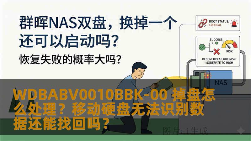 WDBABV0010BBK-00 掉盘怎么处理？移动硬盘无法识别数据还能找回吗？