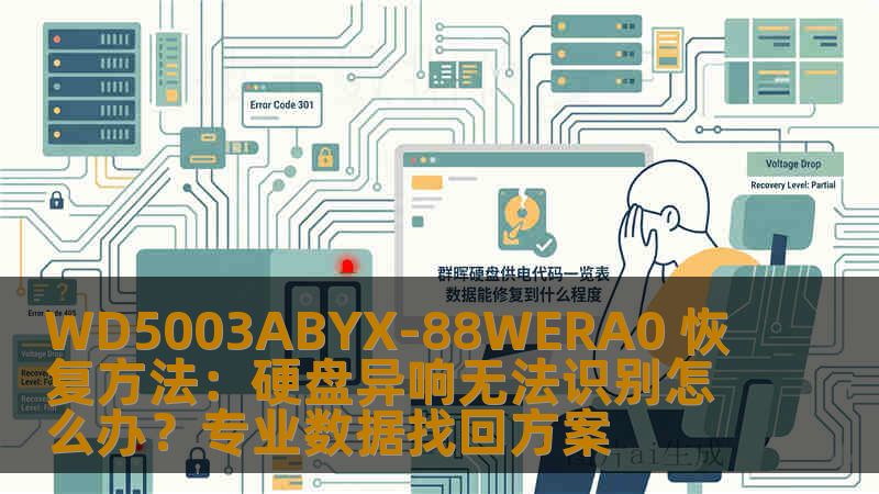 WD5003ABYX-88WERA0 恢复方法：硬盘异响无法识别怎么办？专业数据找回方案