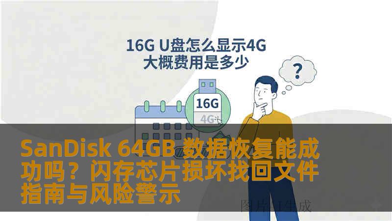SanDisk 64GB 数据恢复能成功吗？闪存芯片损坏找回文件指南与风险警示