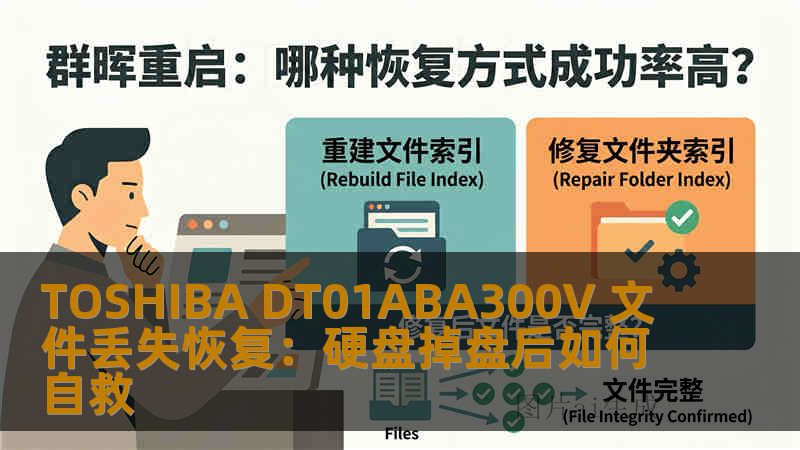 TOSHIBA DT01ABA300V 文件丢失恢复：硬盘掉盘后如何自救