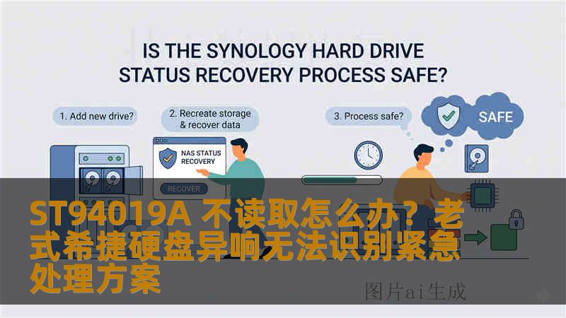 ST94019A 不读取怎么办？老式希捷硬盘异响无法识别紧急处理方案
