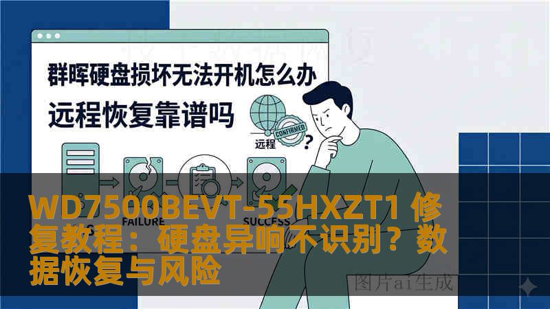 WD7500BEVT-55HXZT1 修复教程：硬盘异响不识别？数据恢复与风险