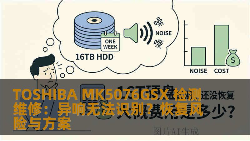 TOSHIBA MK5076GSX 检测维修：异响无法识别？恢复风险与方案
