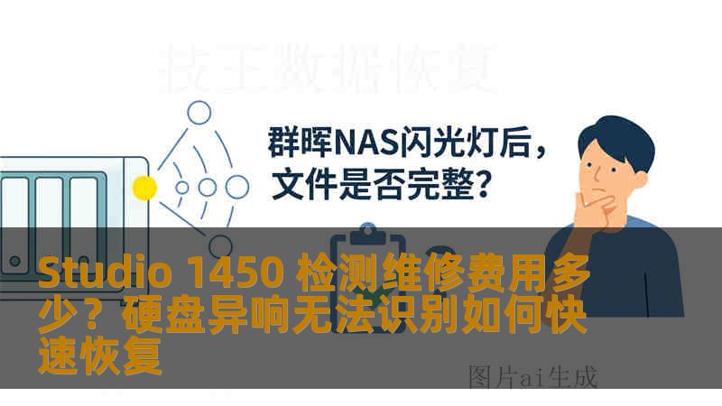 Studio 1450 检测维修费用多少？硬盘异响无法识别如何快速恢复