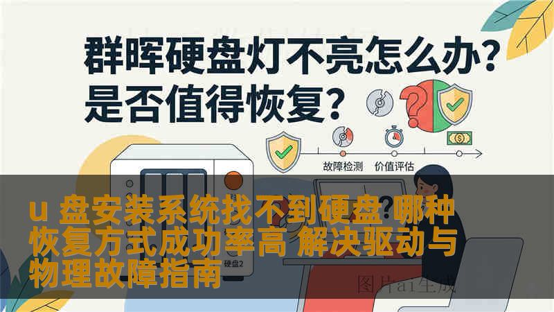 u 盘安装系统找不到硬盘 哪种恢复方式成功率高 解决驱动与物理故障指南