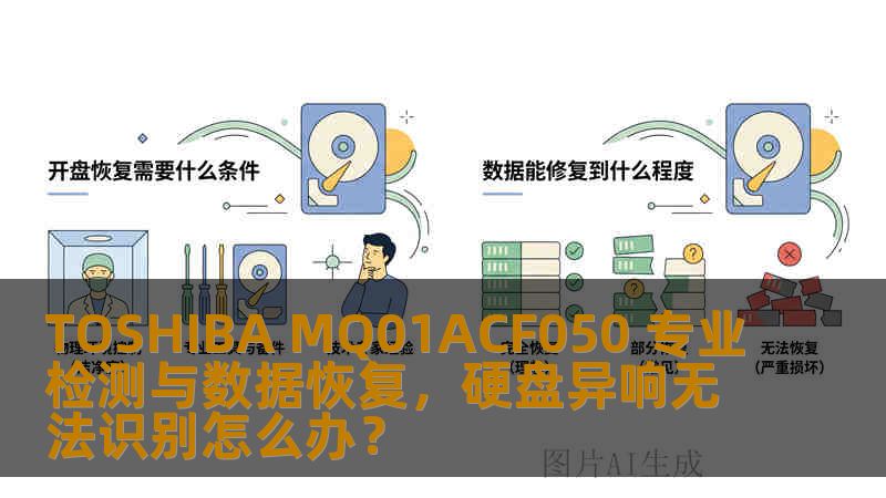 TOSHIBA MQ01ACF050 专业检测与数据恢复，硬盘异响无法识别怎么办？