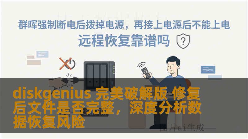 diskgenius 完美破解版 修复后文件是否完整，深度分析数据恢复风险