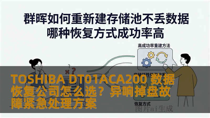 TOSHIBA DT01ACA200 数据恢复公司怎么选？异响掉盘故障紧急处理方案
