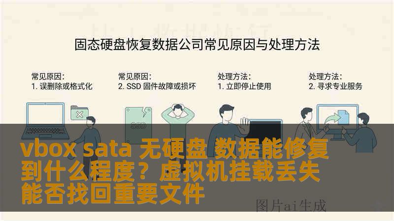 vbox sata 无硬盘 数据能修复到什么程度？虚拟机挂载丢失能否找回重要文件