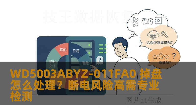 WD5003ABYZ-011FA0 掉盘怎么处理？断电风险高需专业检测